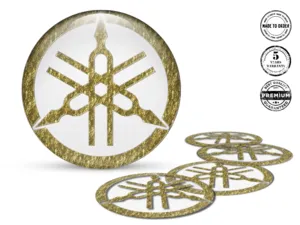 Yamaha Adesivi Cerchio Versione Design Cupola Stiloso